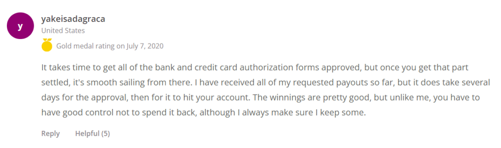 RedDog Customer review Casinofreak