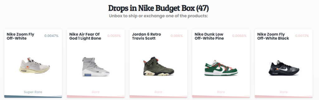 Dripdraw Nike Budget Box