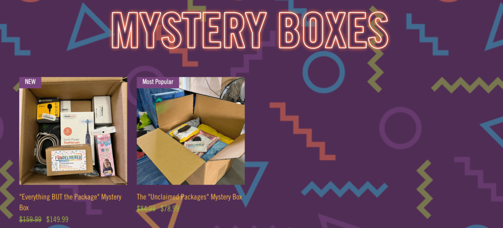 Fun Delivered Mystery Boxes